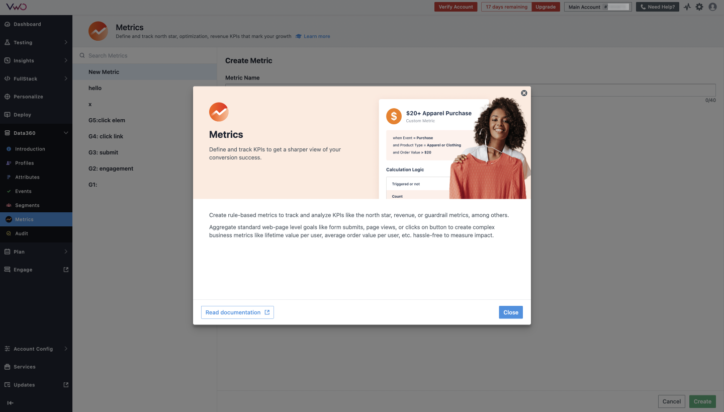 screenshot of VWO Data360